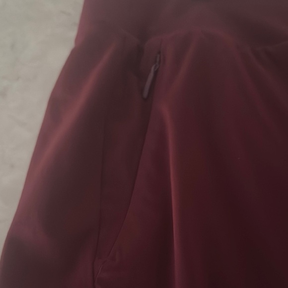 Athleta So-ho Burgundy Skirt/Skort - Picture 3 of 7